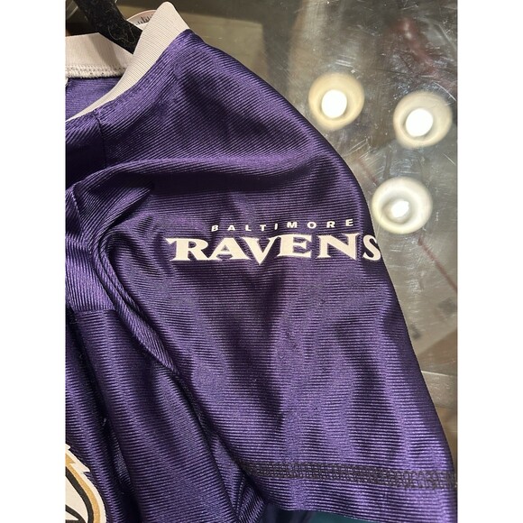 Baltimore Ravens Womens NFL 2011 Reebok Jersey #52 R. Lewis Purple size large - Picture 6 of 6